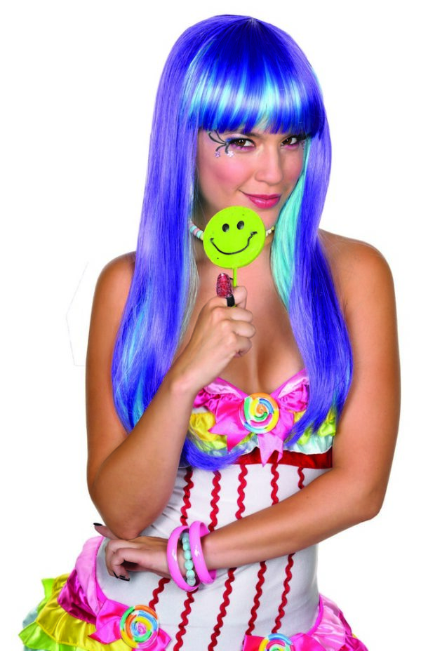 Candy Babe Purple Wig