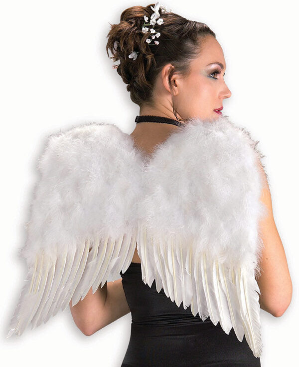 White 22" Feather Wings