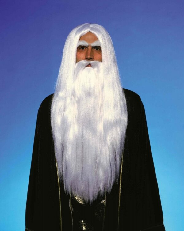 Merlin Wig and Beard Combo Set