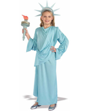 Miss Liberty Child Statue Of Liberty Costume