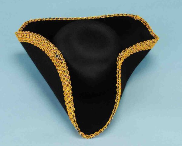 Tricorner Deluxe Colonial Pirate Hat