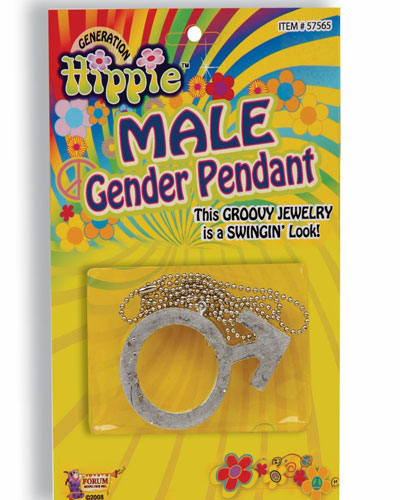 70's Male Gender Pendant