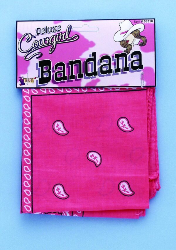 Pink Cowgirl Bandana