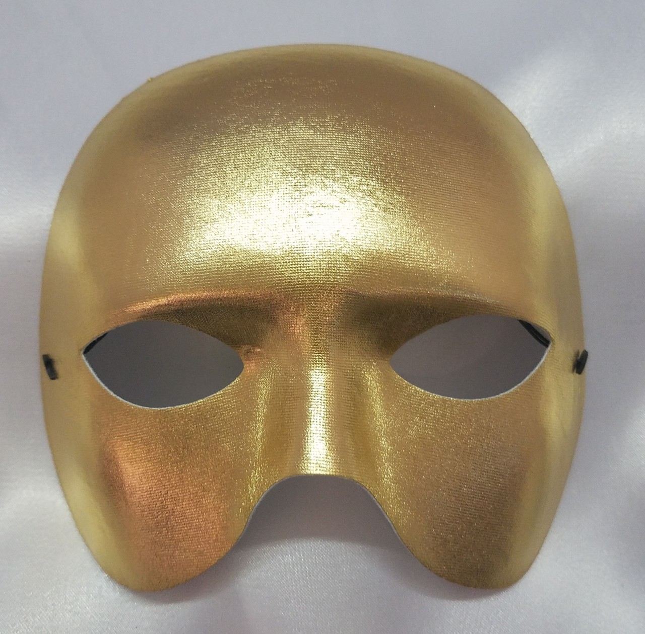 Gold Lamé Cocktail Mask