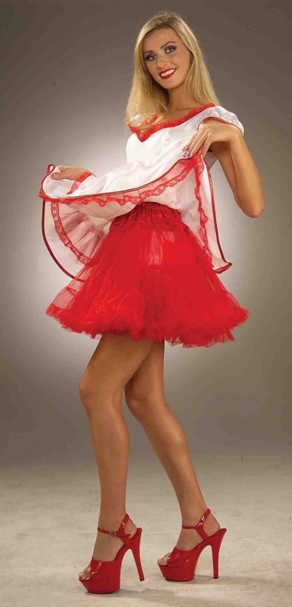 Red Crinoline Adult Size