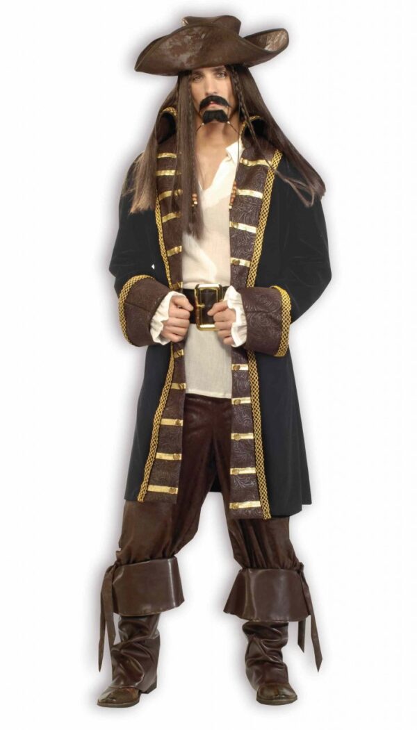 High Seas Pirate Adult Men's Deluxe Costume