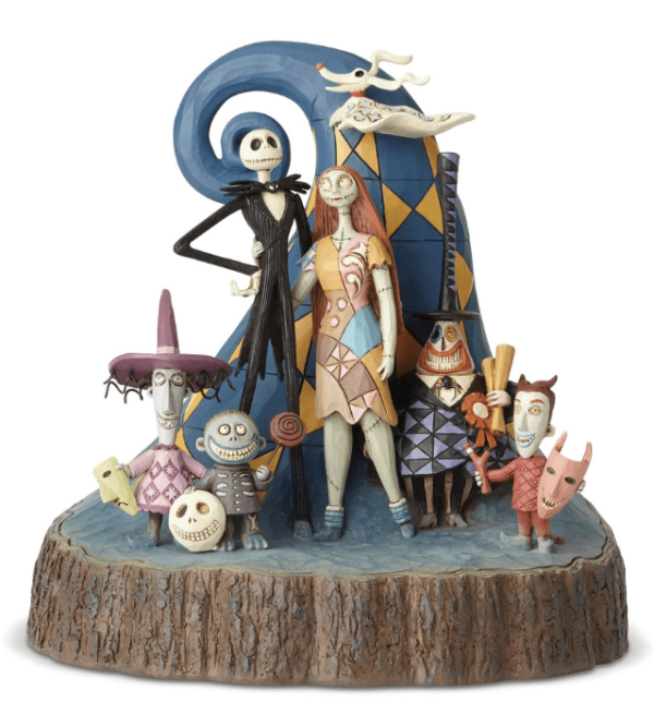 Nightmare Before Christmas Carved by Heart Statue Disney Traditions