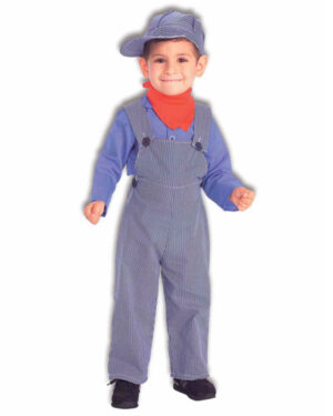 Lil Engineer Train Conductor Child Costume