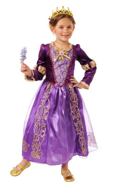 Purple Regal Princess Toddler Costume
