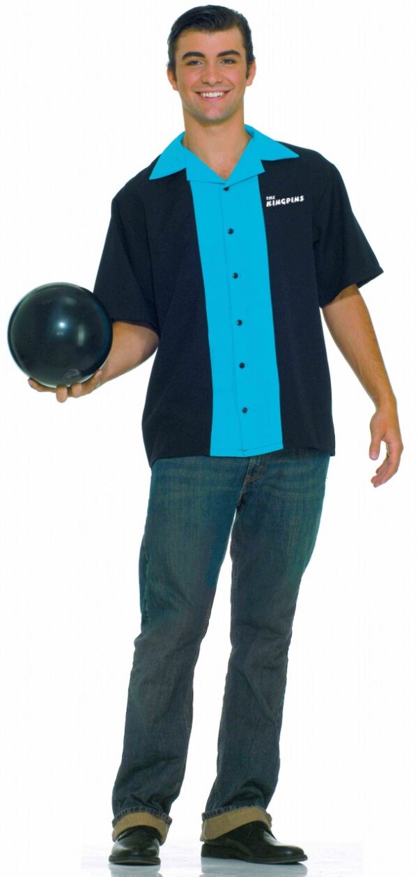 King Pin Adult Bowling Shirt