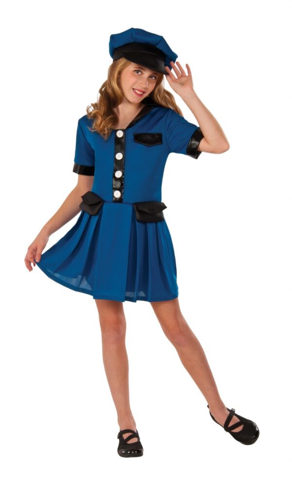 Lady Cop Girls Costume