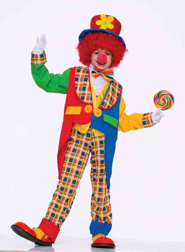 Clown on the Town Kids Costume