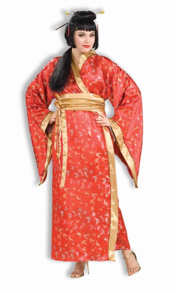 Madame Butterfly Deluxe Geisha Plus Size Women's Costume