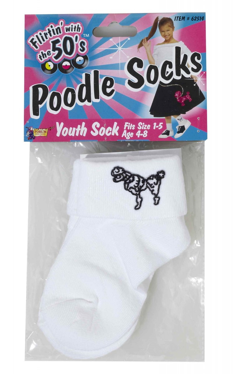Child Size Poodle Socks