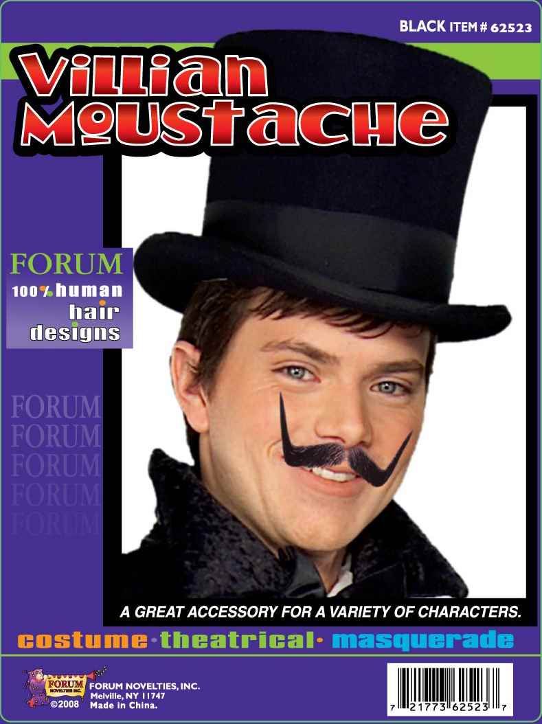 Villain Moustache