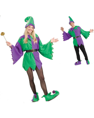 Jolly Jester Adult Mardi Gras Costume