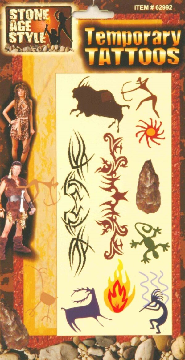 Pre Historic Temporary Tattoos