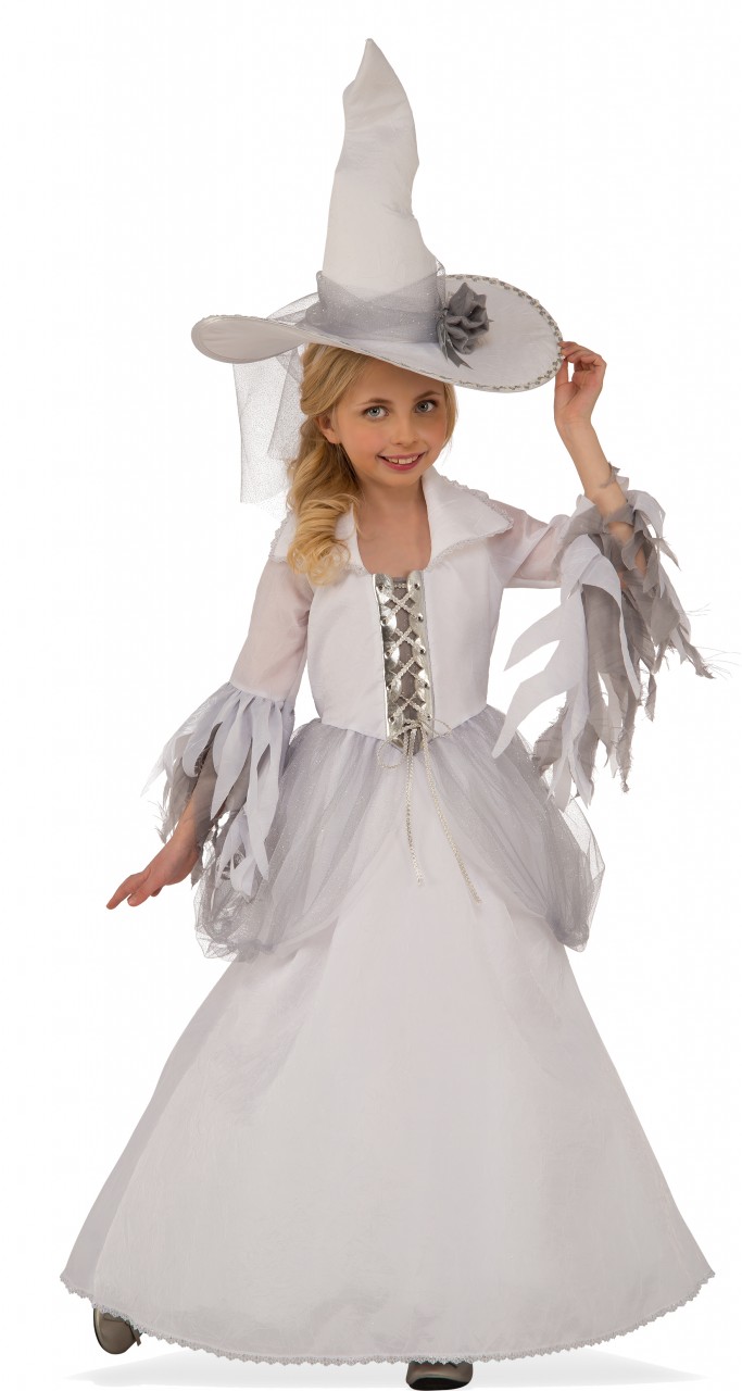 White Witch Girls Costume