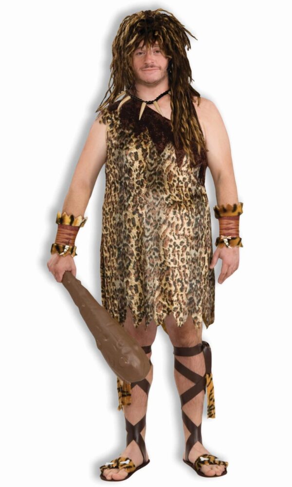 Macho Caveman Plus Size Men's Costume