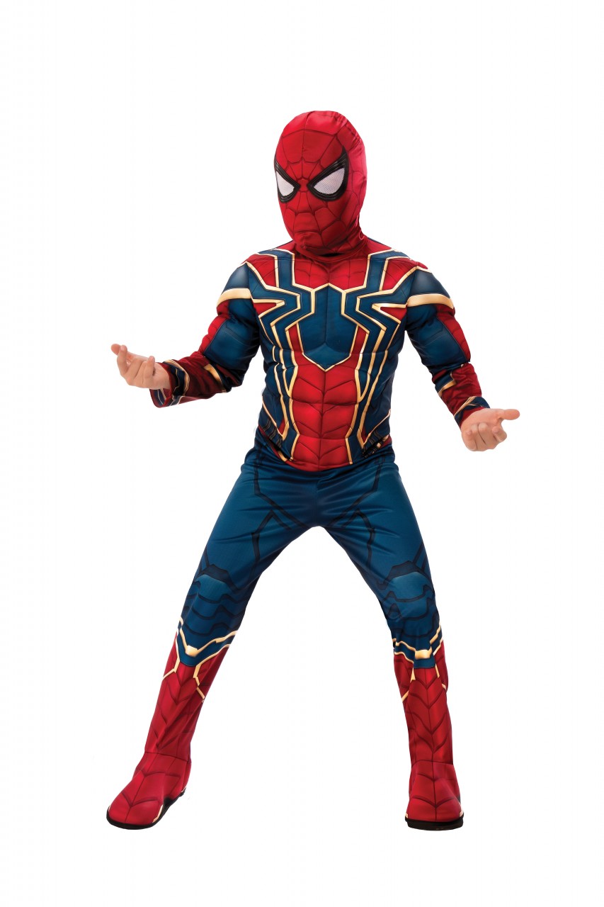 Iron Spider Deluxe Kids Spider Man Costume