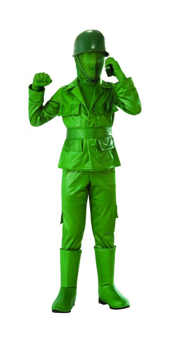 Green Army Man Kids Costume