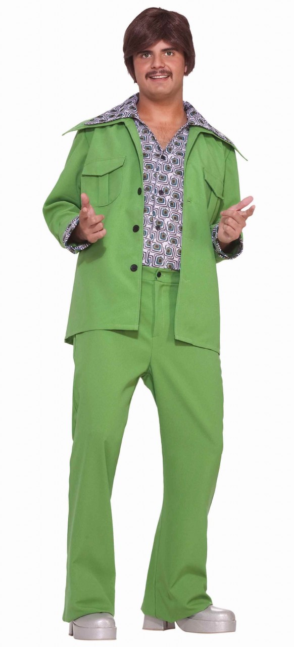 70's Green Leisure Suit
