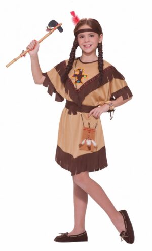 Princess Lilly Native American Kids Costume