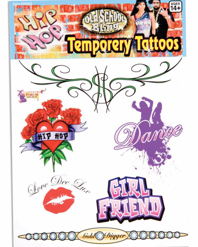 Girl Friend Temporary Tattoos