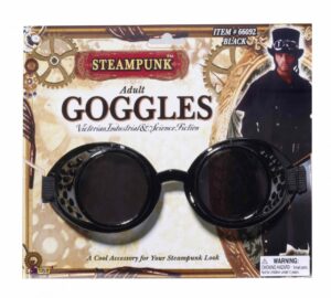 Steampunk Black Goggles