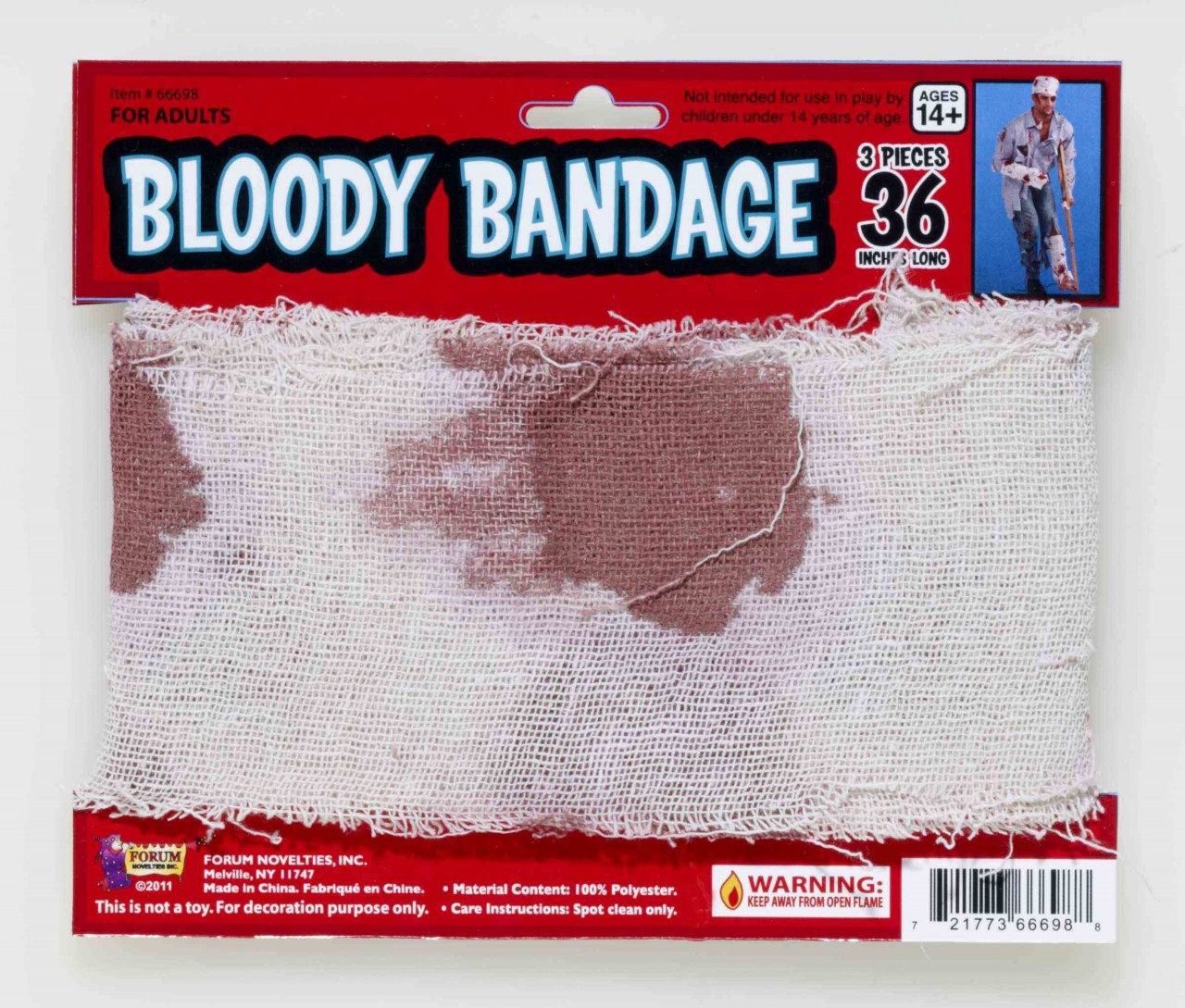 Bloody Gauze Bandage