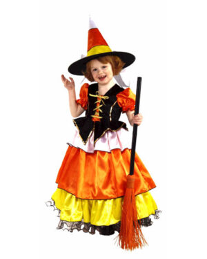 Candy Corn Witch Toddler Costume