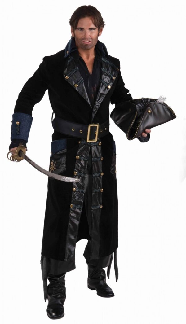 Deluxe Adult Blackbeard Pirate Costume