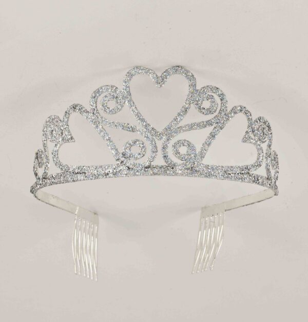 Glitter Tiara - Hearts