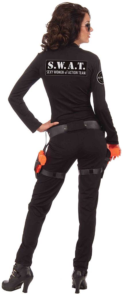 SWAT Woman Adult Costume