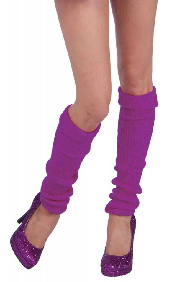 Purple Leg Warmers