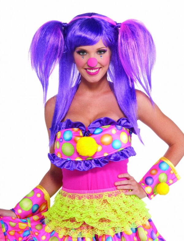 Berry Bubbles Clown Wig