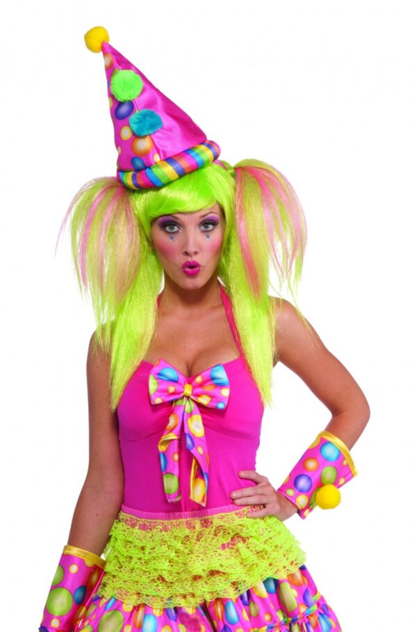 Circus Sweetie Clown Cone Hat
