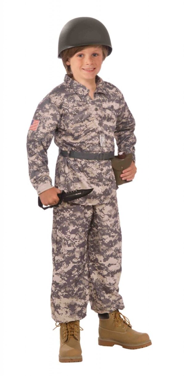 Desert Soldier Child Army Costume