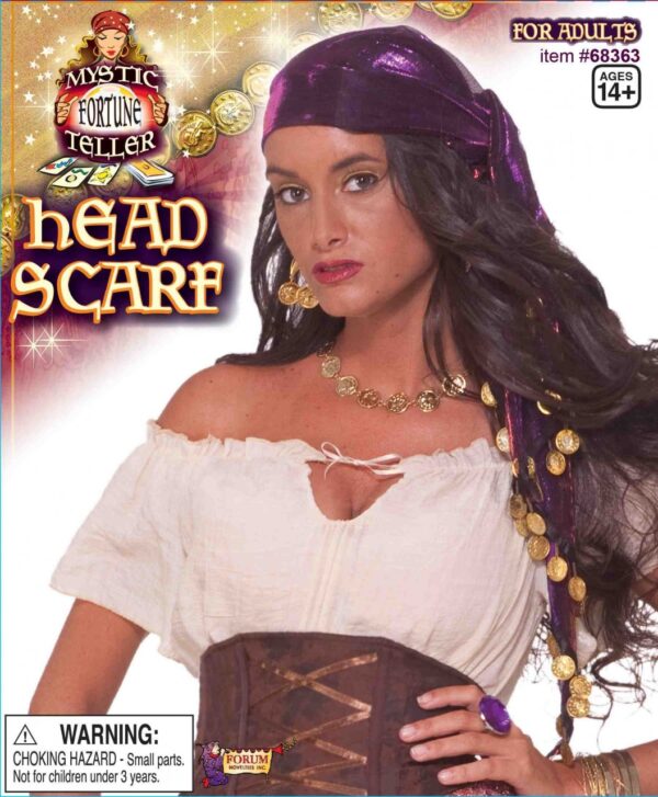 Fortune Teller  Gypsy Head Scarf