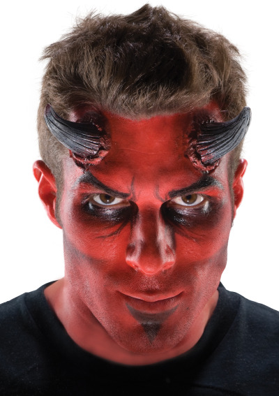 Theatrical Effect Small Latex Devil Horns