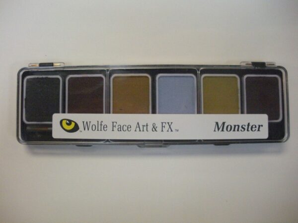 6 Color Monster Palette Wolfe Face Art & FX