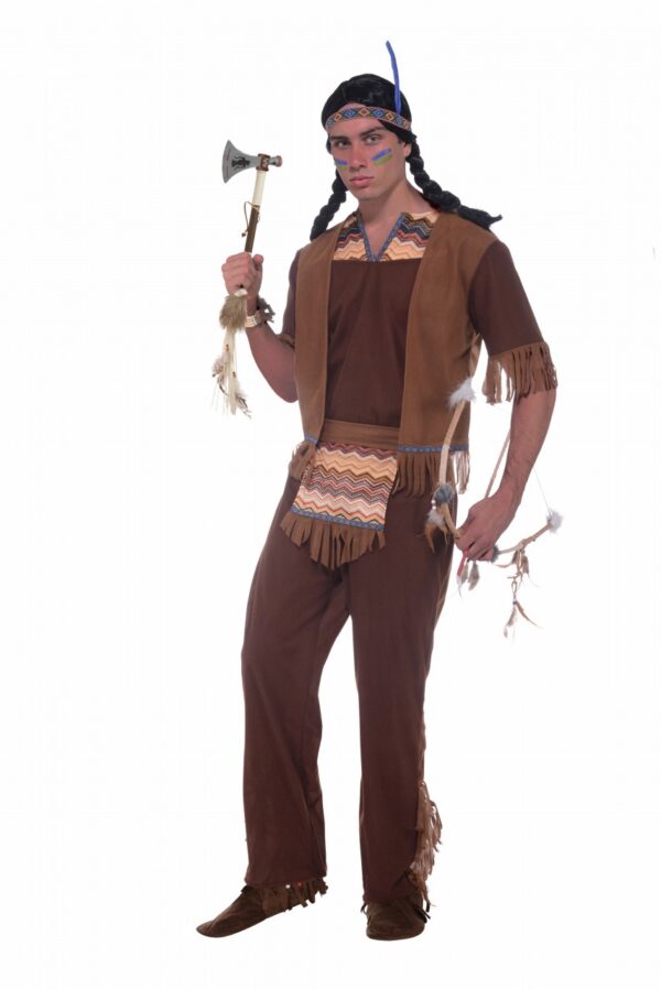 Native American Brave Men's Costume