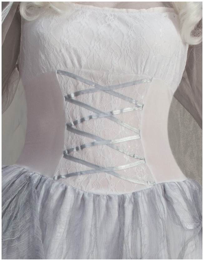Victorian Ghost Bride Adult Costume