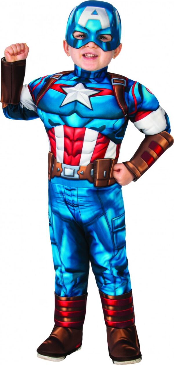 Captain America Deluxe Toddler Costume