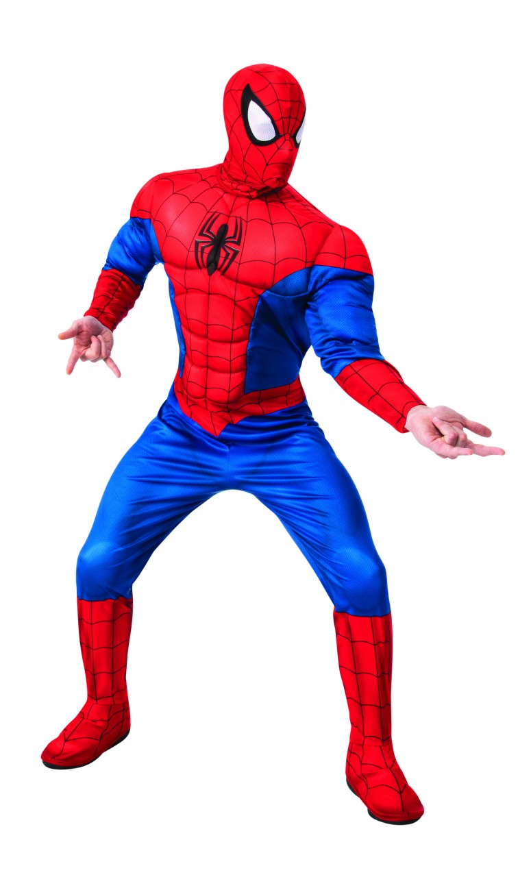 Spider Man Deluxe Men's Costume