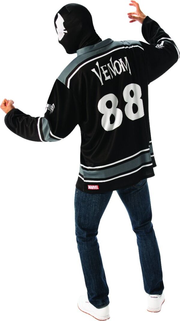 Marvel Universe Venom Hockey Jersey Men's Costume