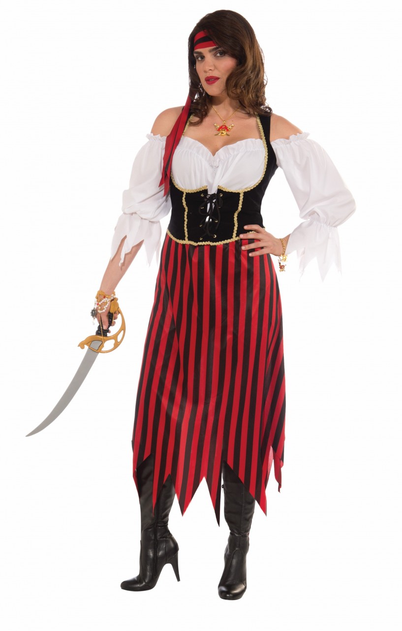 Pirate Maiden Women's Plus Size Costume