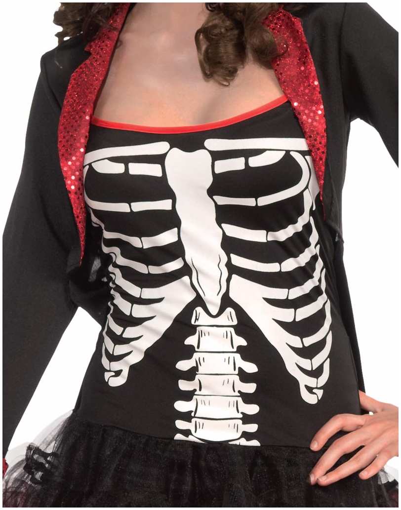 Ms. Bone Jangles Adult Skeleton Costume