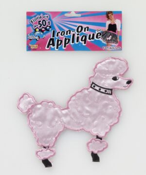 Iron On Poodle Patch Applique