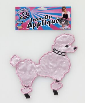 Iron On Poodle Patch Applique